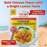 NOH Chinese Lemon Chicken Seasoning Mix, 1.5 oz Packet (Pack of 3) - Easy-to-Use Bold Chinese Lemon Seasoning Powder, Ideal for Restaurant-Style