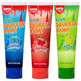 Amos Sour Squeez Candy (COMBO, 360G)