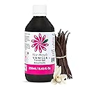 Flor Maya Vanilla Extract - Premium Aged Blend Made with Mexican Vanilla Beans | Gourmet Vanilla Bean Extract for Baking, Cooking & Desserts | Gluten