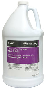 Armstrong S-480 Commercial Floor Polish 1 Gallon