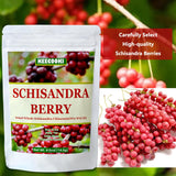 Natural Dried Schisandra Berry, 4.0oz(113g), Whole Schisandra Chinensis, No GMO