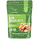 Herbaila Brazil Nuts Raw, 2lb. Brazilian Nuts, Raw Brazil Nuts Unsalted, Shelled Brazil Nuts Whole, Fresh Brazil Nuts Brazilian, All Natural, Non-GMO