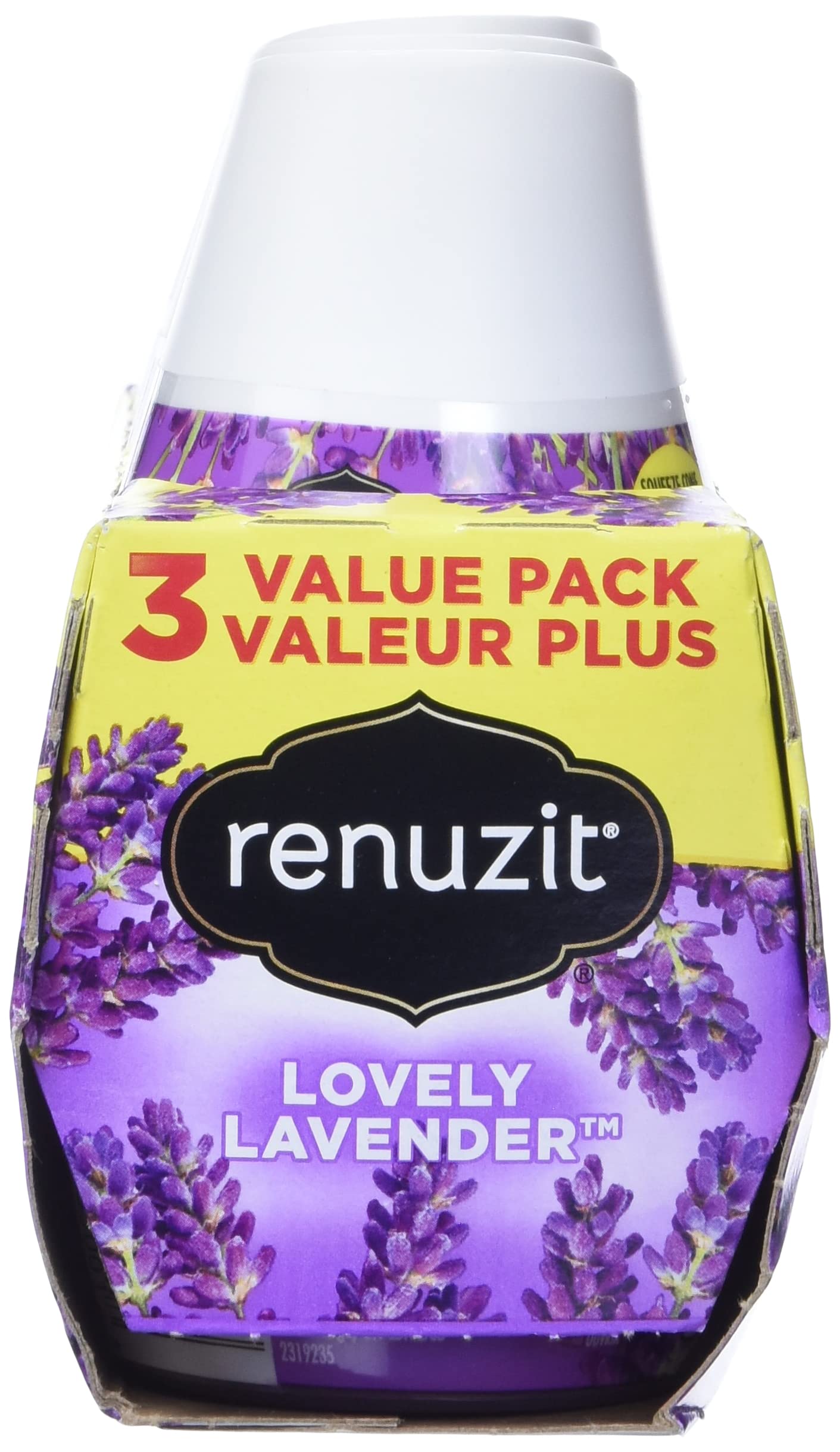 Renuzit Lavender Gel Air Freshener - 7oz/3ct