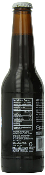 WBC/Goose Island Craft Soda Root Beer, 12 Ounce (Pack of 4)