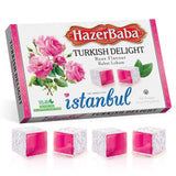 HazerBaba Turkish Delight Candy Rose Flavor, 16 Oz (Pack of 1), Dulces