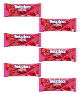 Twizzlers Cherry Nibs - Pack of 6 - Chewy Candy - Perfect for Sharing with Friends or Family or For Stocking the Pantry - Delicious Classic Flavor