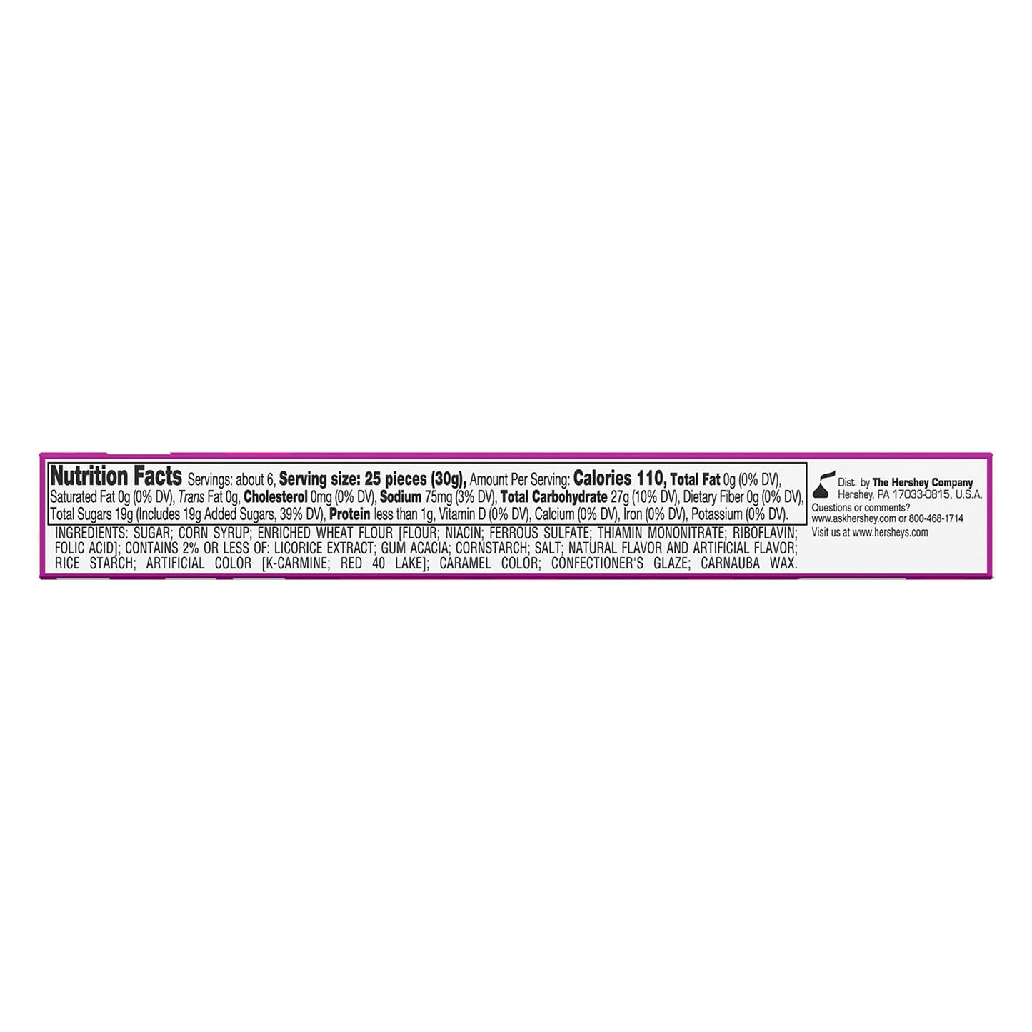 GOOD & PLENTY Licorice Fat Free, Candy Box, 6 Oz