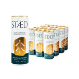 STAED Organic Energy Drinks, Clean Natural Productivity Drink with Cognizin® Citicoline & L-Theanine, Sparkling Functional Beverage, Clean Caffeine