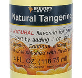 Natural Tangerine Flavoring Extract - 4 oz.