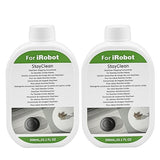 Liminfeit 2 Pack Floor Cleaning Solution for Roomba Plus 405 505 Max 705 Combo Robot, Mopping Concentrate for iRobot Roomba, Residue & Streak Free