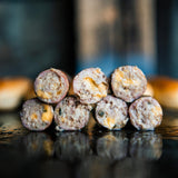 Bearded Butchers Jalapeño Cheddar Bratwurst DIY Kit - Make Spicy, Savory Brats at Home! Includes Bratwurst Seasoning, 32mm Collagen Casings, Jalapeño