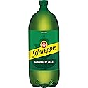 Schweppes Ginger Ale Soda, 2 Liter Bottle