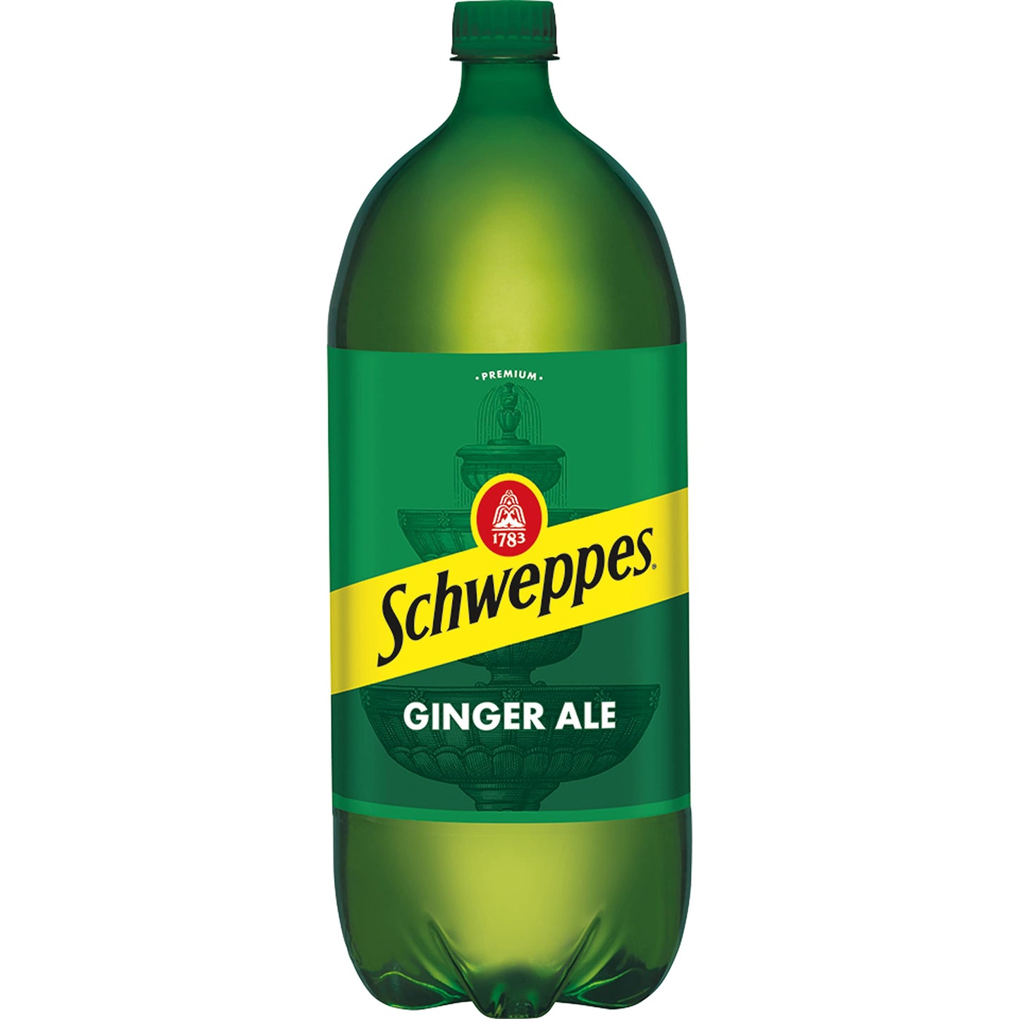Schweppes Ginger Ale Soda, 2 Liter Bottle