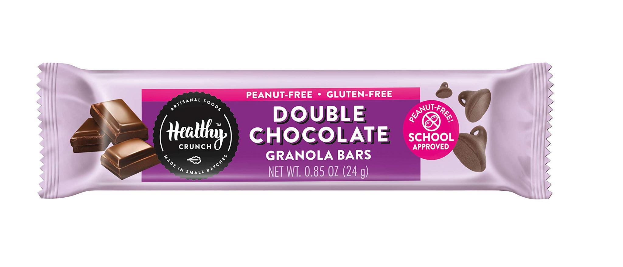 Healthy Crunch Granola Bars (Double Chocolate, 4 Pack)