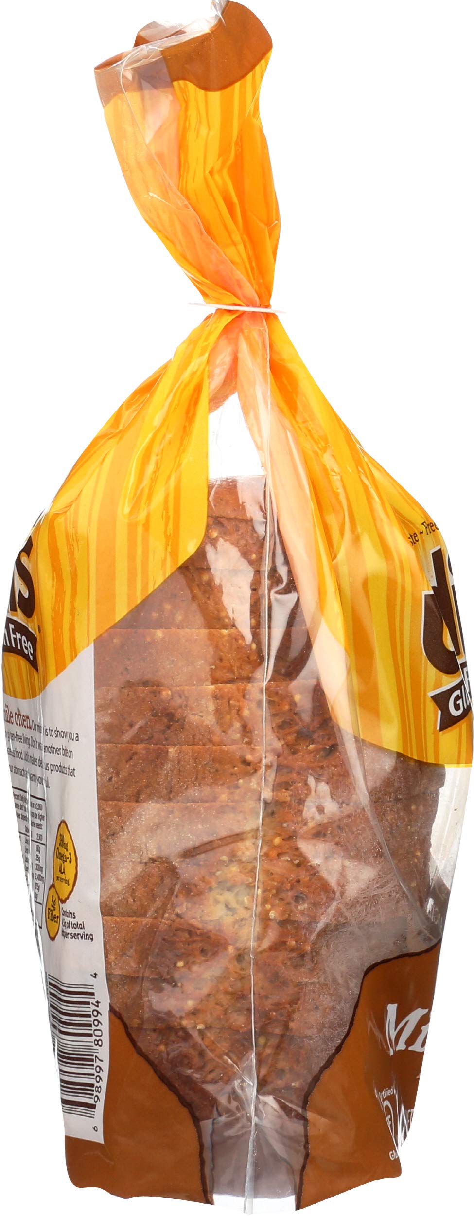 Udis Gluten Free Foods, Bread Millet Chia Gluten-Free, 14.3 Ounce