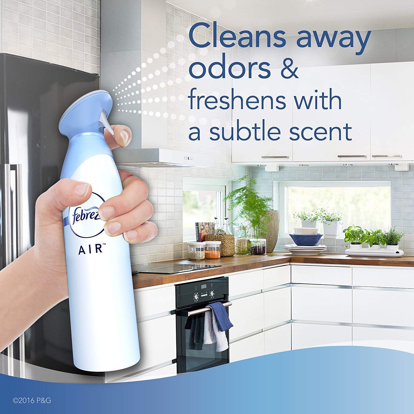 Febreze Odor-Eliminating Air Freshener with Gain Island Fresh Scent, Ginger, 8.8 Oz