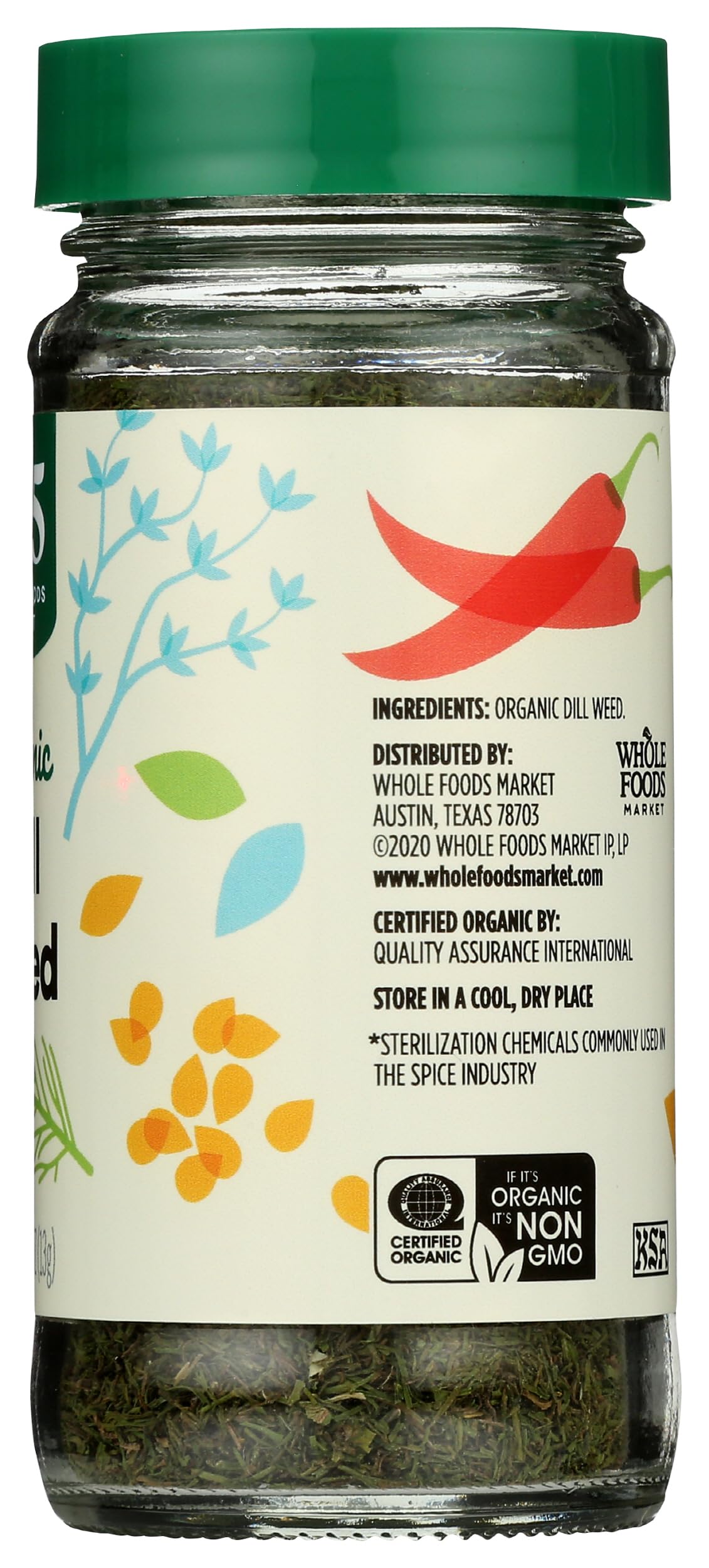 365 by Whole Foods Market, Organic Dill Weed, 0.46 oz