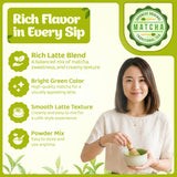 Cappuccine Matcha Green Tea Latte Frappe Mix, 3 Pounds Makes 36 Servings