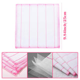 Snadulor 10Pcs Wood Fiber Cleaning Cloths Bamboo Blend Dish Cloths Super Absorbent Kitchen Cleaning Cloth Dish Towels,9.8" x 9.8"