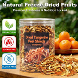 Dried Tangerine Peel Strip, Chinese Seasoning Spice,Orange Peel Tea,Great for Cooking, Baking and Tea, Chen Pi Si,Orange peel strips ????140g/4.9oz)