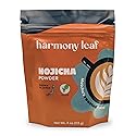 Harmony Leaf Hojicha Green Tea Powder, 4 oz, 50+ Servings, Roasted Green Tea for Lattes and Drinks