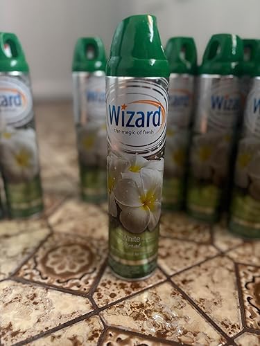 Wizard The Magic of Fresh | Odor Neutralizer & Air Freshener - 10 Oz. White Floral (Pack of 3) (Packaging May Vary)