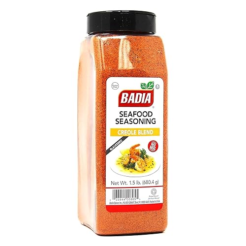 Badia Blackened Seafood Seasoning Creole Blend 1.5 Pound - Savory Blend, Bold Southern Flavor, No MSG