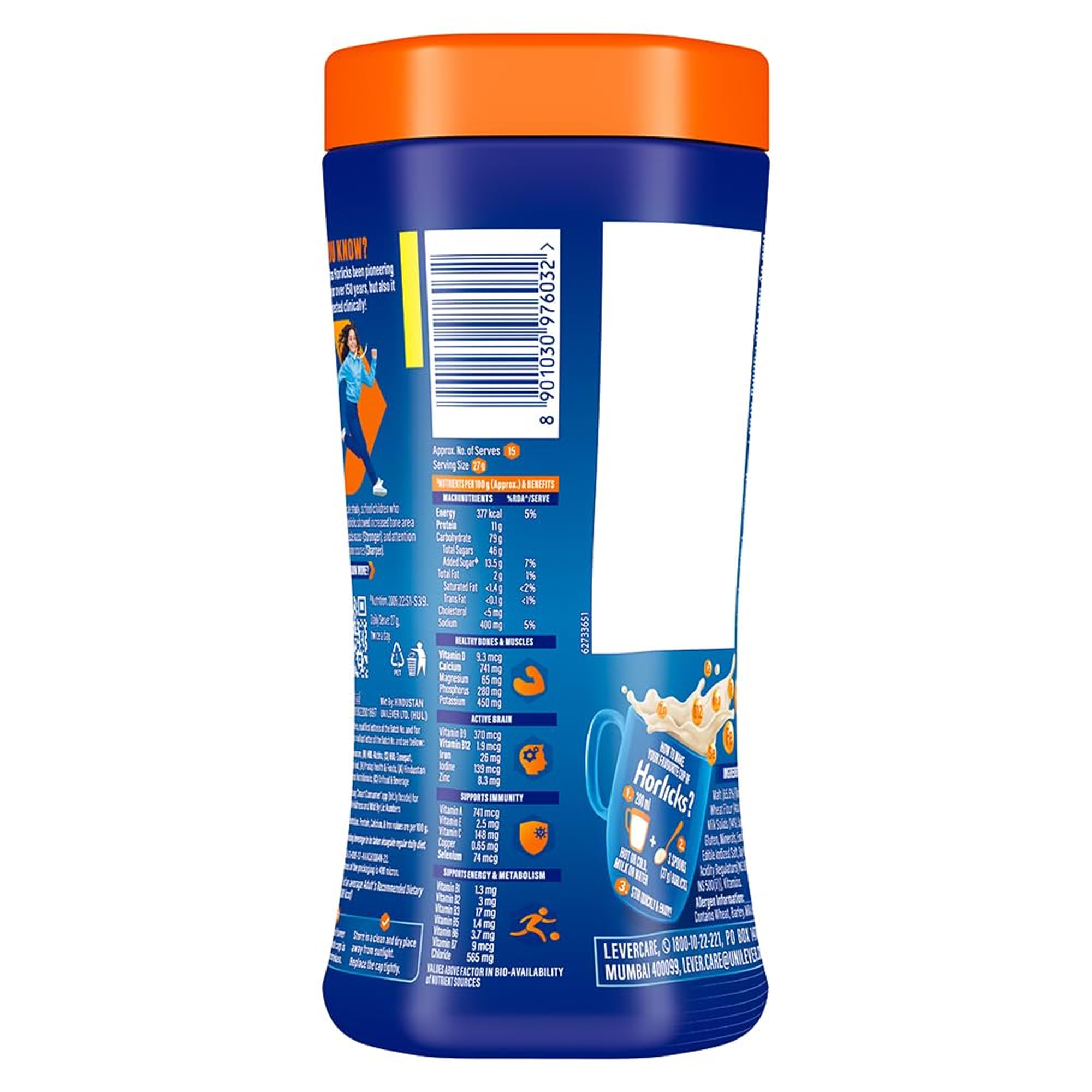 Horlicks Classic Malt Nutrition Drink for Kids - 1KG