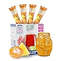 Klass Aguas Frescas, Powdered Drink Mix Variety Pack, 40 Singles Zero Sugar & Caffeine-Free Powder Packets, Water Drink Mix, Flavor: Pineapple