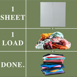 EcoLife Laundry Detergent Sheet - Made with Himalayan Soapberry,and Coconut Extract. Up to 80 Loads