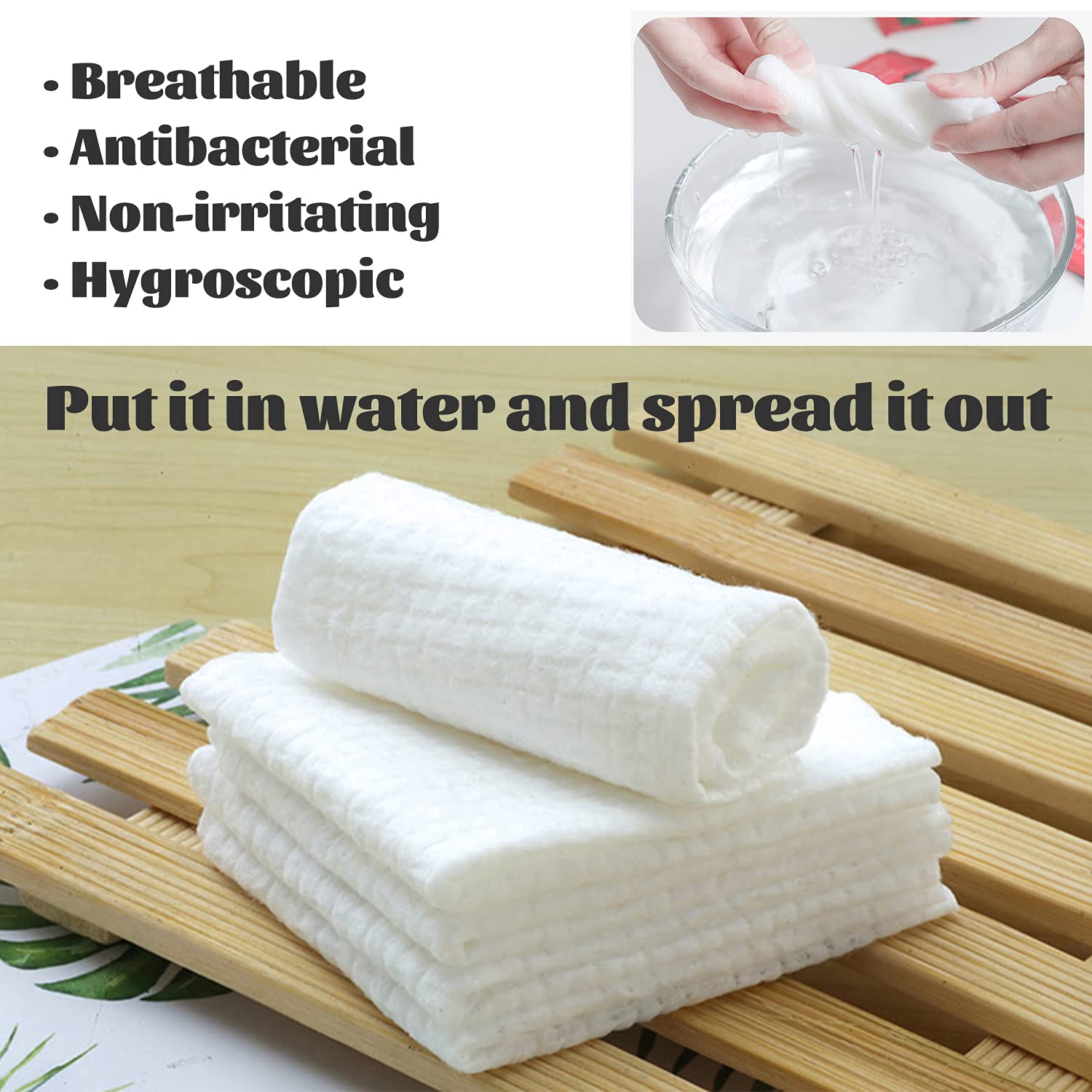 100 Pcs Mini Compressed Towels, Disposable Face Compressed Towel, Compressed Hand Wipe, Camping towel, Portable Compressed Coin Tissue