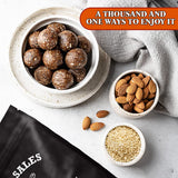 Presto Sales Chopped Almonds Raw, 16 oz | All Natural Blanched Almonds | High Protein, Keto, Non GMO | Packaged in Resealable 1 lb Pouch Bag