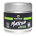 Greenergy Ceremonial Matcha Green Tea Powder, Premium Japanese, 1.06 oz (30g)