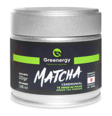 Greenergy Ceremonial Matcha Green Tea Powder, Premium Japanese, 1.06 oz (30g)