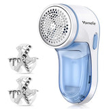 Fabric Shaver, Electric Lint Remover for Clothes & Furniture, Sweater Shaver & Pilling Remover, Depiller with 2 Extra Blades Included, Lint Shaver