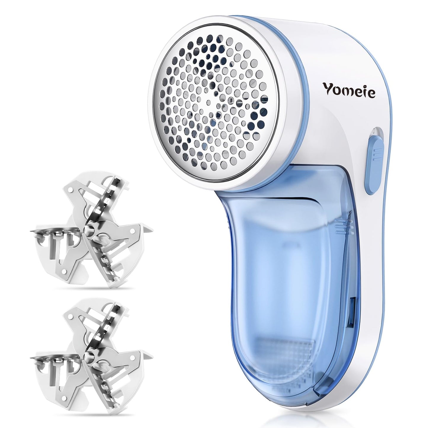 Fabric Shaver, Electric Lint Remover for Clothes & Furniture, Sweater Shaver & Pilling Remover, Depiller with 2 Extra Blades Included, Lint Shaver
