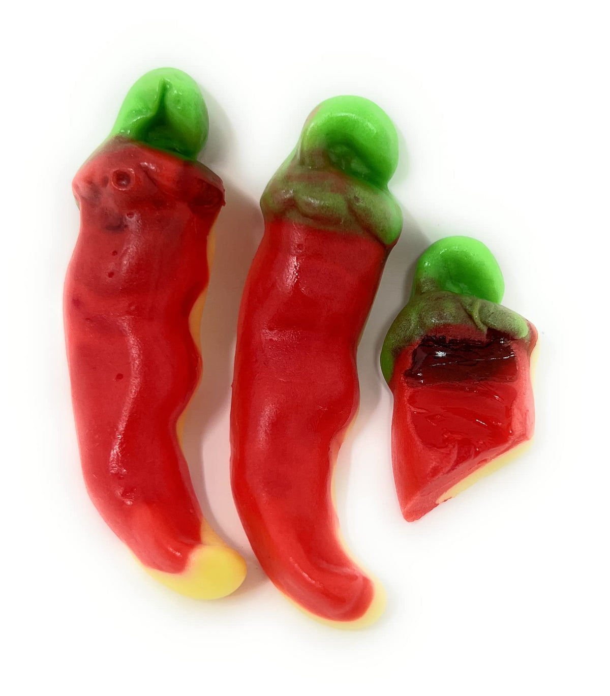 Dulcefina chocolate and Sweets, Chili Peppers Jam Filled Gummies (3 Lbs)