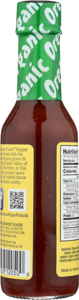ORGANIC HARVEST Organic Chipotle Pepper Sauce, 5 FZ