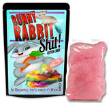 Bunny Rabbit Sht Cotton Candy - Cotton Candy Gag Gifts - Funny Easter Basket for Adults - Stocking Stuffers - Bunny Toots - Pink Cotton Candy Gifts