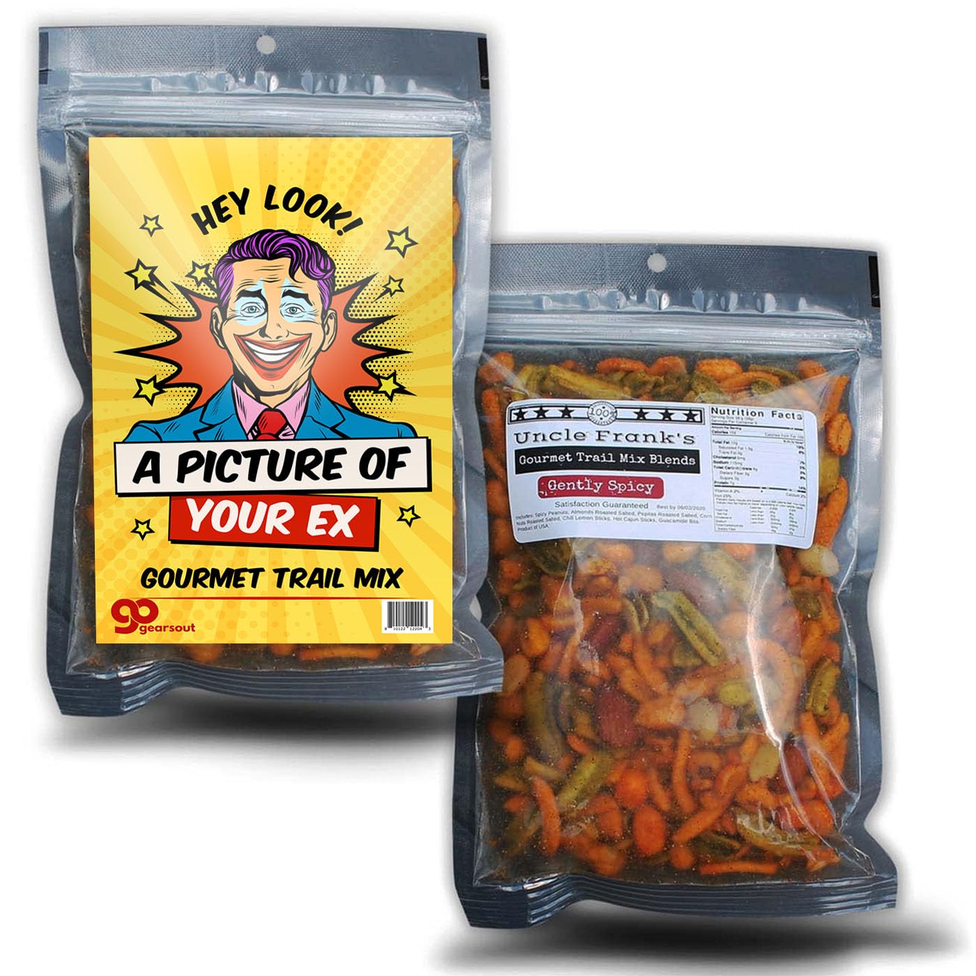 Classic Clown Male Trail Mix - Fun Snacking for All Ages - Nutrient-Packed Bag - Wholesome Blend for Daily Delights and Energetic Moments.