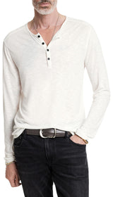 John Varvatos Danville Henley Salt XXL