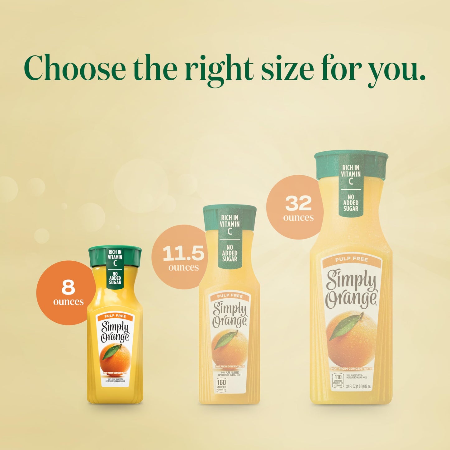 Simply Orange Juice Multipack, 8 FZ
