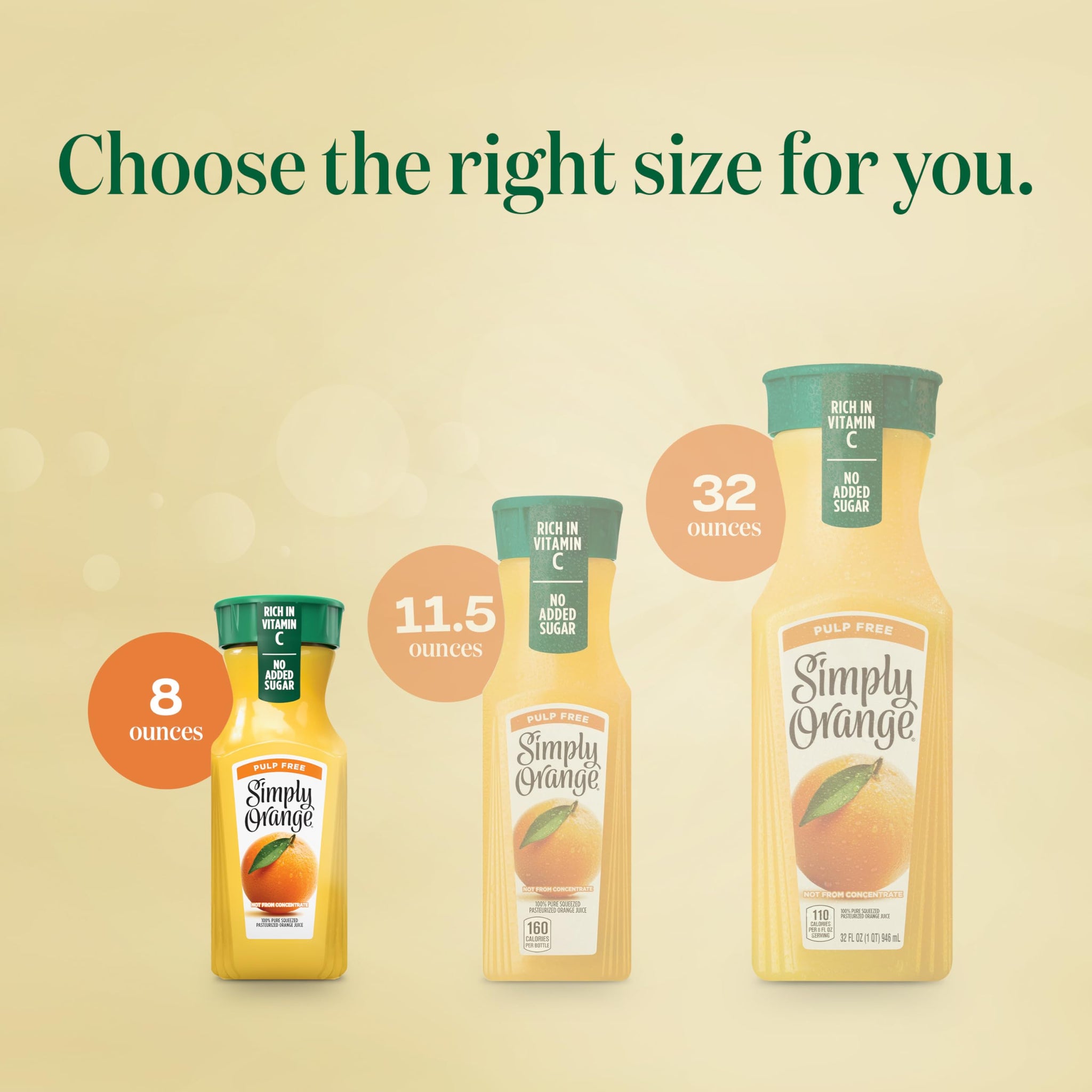 Simply Orange Juice Multipack, 8 FZ