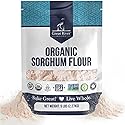 Great River Milling Organic Sorghum Flour | Gluten Free Whole Grain Flour | USDA Organic, Non-GMO, Kosher, Vegan Certified | Mild, Versatile Baking