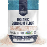 Great River Milling Organic Sorghum Flour | Gluten Free Whole Grain Flour | USDA Organic, Non-GMO, Kosher, Vegan Certified | Mild, Versatile Baking