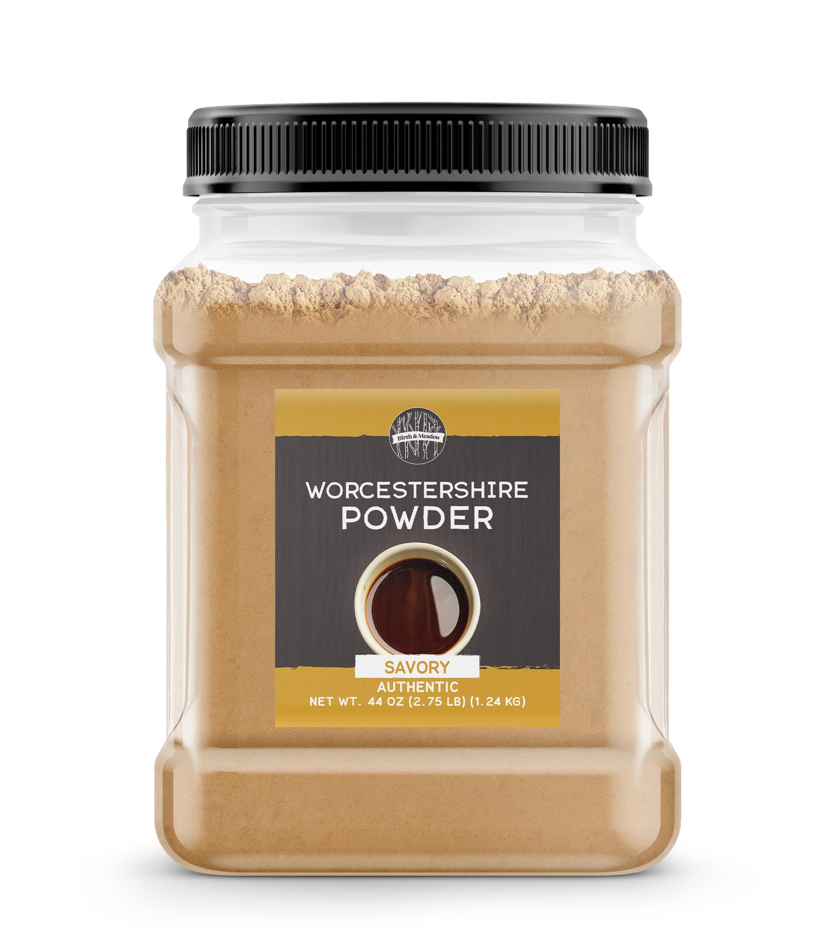 Birch & Meadow Worcestershire Sauce Powder (2.75 lb), Savory Flavor, Marinades & Sauces