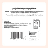 Amazon Basics 9" Uncoated White Paper Plates, Microwave Safe, 100 Count