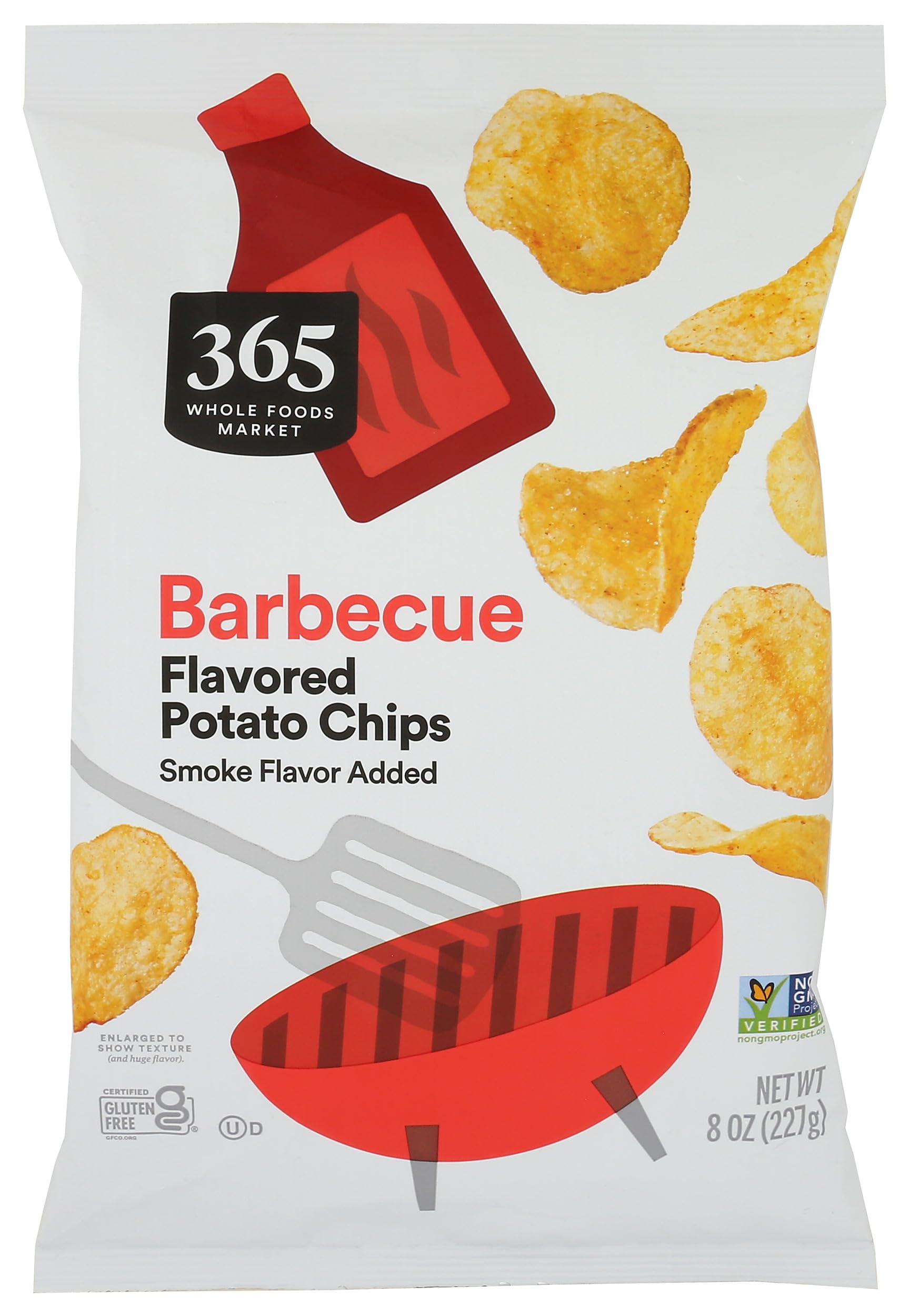 365 By Whole Foods Market, Potato Chips Barbecue, 8 Ounce