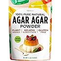 Gya Tea Co Agar Agar Powder (17.64 oz) Vegan Gelatin Substitute Powder Unflavored Plant Based Thickener for Vegan Cheese, Jello, Cooking, Jellies