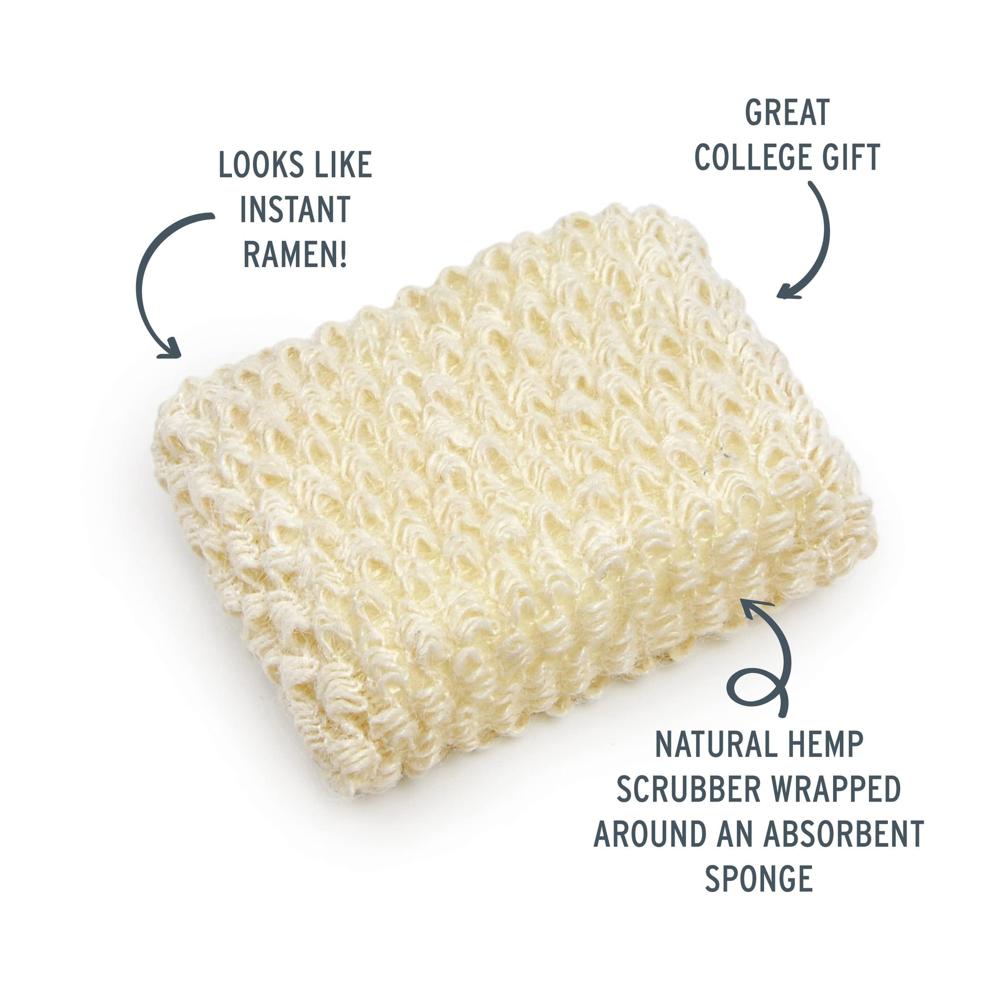 Genuine Fred Top Scrub - Ramen Sponge, Multicolored